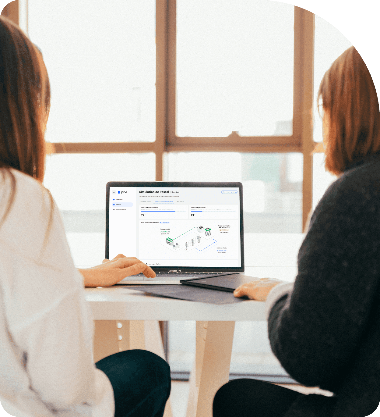 Personnes collaborant ensemble